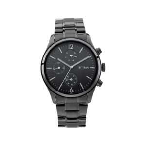Full Black Titan Metal Watch