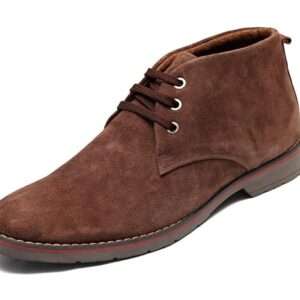 Suede Brown Leather Boots